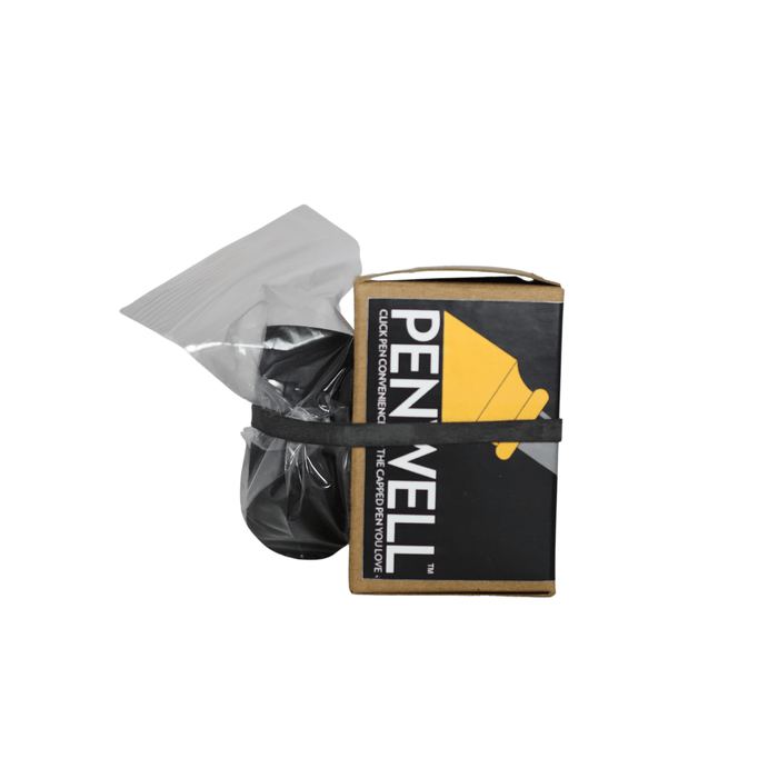 Penwell Classic Penwell in Smoldered Black with sleek design and smooth finish, showcasing its elegant craftsmanship.