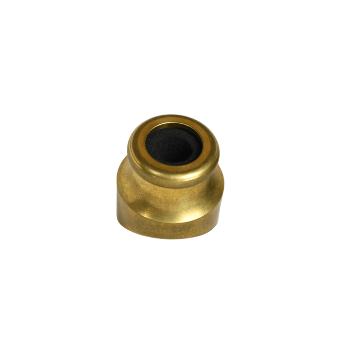 Penwell Classic Penwell in tumbled brass with a smooth, polished finish and elegant design.
