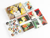 Pepin Press correspondence set featuring vintage Paris posters from 1900, with illustrated postcards and stationery.
