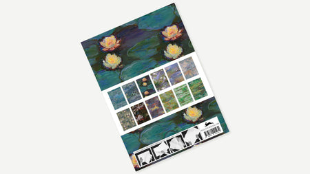 Creative paper by Pepin Press featuring Claude Monet artwork, suitable for art projects and creative crafts.