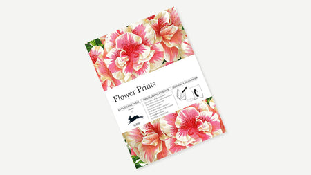 Creative paper featuring colorful flower designs by Pepin Press, ideal for crafts and artistic projects.