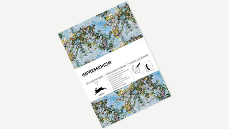 Pepin Press Creative Paper with Impressionism design, showcasing textured paper suitable for artistic projects and crafts.
