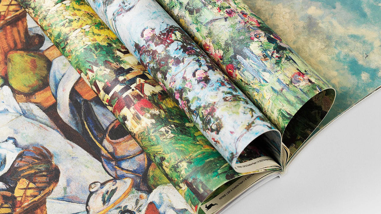 Pepin Press creative paper featuring impressionism artwork, ideal for artistic projects and crafts.