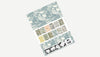 Creative paper by Pepin Press featuring detailed natural history illustrations and botanical patterns on textured paper.