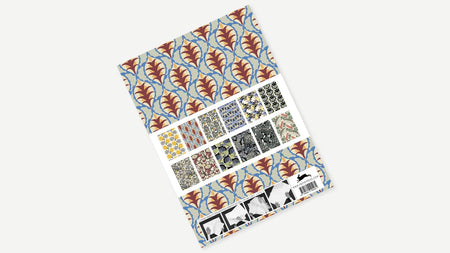 Pepin Press Creative Paper featuring Wiener Werkstatte design, showcasing artistic paper with intricate patterns and vintage style.