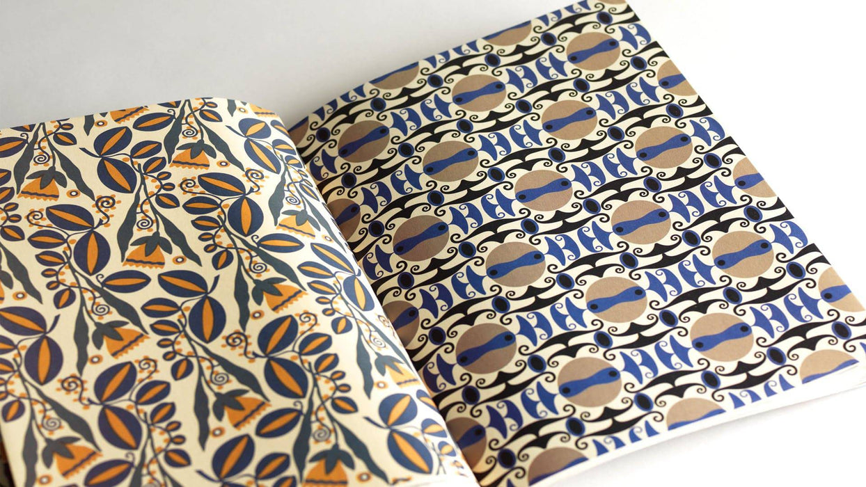 Pepin Press Creative Paper featuring Wiener Werkstatte design with intricate patterns and vintage-inspired artwork.