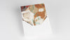 Pepin Press Gustav Klimt letter writing set with decorative paper and envelopes featuring Klimt's artwork and intricate gold details.