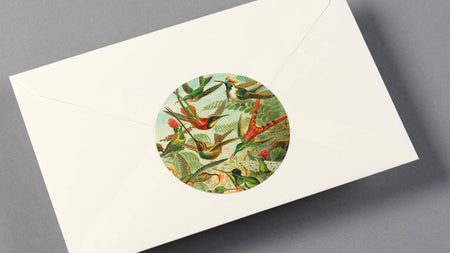 Pepin Press Sticker & Tape Book featuring nature-inspired art forms, with colorful stickers and decorative tape pages.
