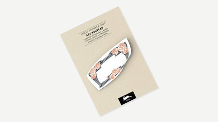Pepin Press Art Nouveau Sticker & Tape Book showing vintage-inspired decorative stickers and tape designs.