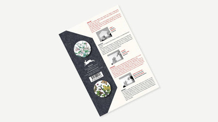 Pepin Press sticker and tape book featuring colorful butterfly illustrations on pages, perfect for crafts and decorating.