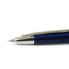 Pilot Vanishing Point Decimo fountain pen in navy with an elegant design and fine nib, perfect for smooth writing.