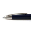 Blue Pilot Vanishing Point fountain pen with a sleek design and fine nib, perfect for smooth writing and professional use.