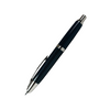 Pilot Vanishing Point fountain pen in blue Carbonesque finish with sleek metal body and retractable nib.