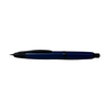 Pilot Vanishing Point fountain pen with a sleek blue matte finish, showcasing its elegant design and clip.