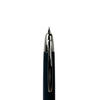Pilot Vanishing Point fountain pen in Blue Carbonesque with sleek design and gold accents, displayed on a white background.