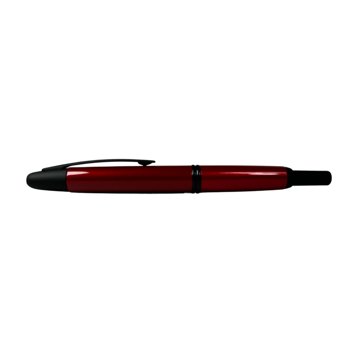 Pilot Vanishing Point Kanreki fountain pen limited edition with gold accents and sleek design, displayed on a white background.
