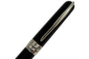 Pineider Avatar UR ballpoint pen in Graphene Black with sleek design and smooth writing tip.