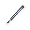 Platinum Century fountain pen with Procyon Deep Sea Blue ink color, featuring a sleek design and fine nib from Platinum Pen Company.