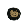 Pumpkin-shaped wax seal from Papier Plume, perfect for Halloween stationery and craft projects.