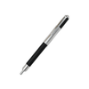 Black Rebecca Moss Turbo rollerball pen with sleek design, featuring a ballpoint tip and branded styling.