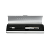 Black Rebecca Moss Turbo rollerball pen with a sleek ballpoint design and smooth ink flow, perfect for everyday writing.