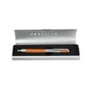 Black Rebecca Moss Turbo rollerball pen with smooth ballpoint tip and sleek design, perfect for writing and professional use.