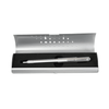 Black Rebecca Moss Turbo rollerball pen with sleek design and smooth ballpoint tip, perfect for writing and professional use.