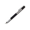 Rebecca Moss Turbo Fountain Pen in sleek black with gold accents, featuring a smooth grip and elegant design.