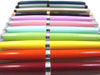 Rebecca Moss Robusto rollerball pen in yellow with a sleek design, perfect for smooth writing and stylish office use.