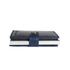 Retro 51 Modern Traveler leather wallet in black with integrated ballpoint pen, sleek and functional for everyday use.