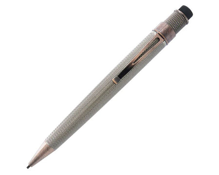 Retro 51 Tornado™ mechanical pencil featuring a Frederick Douglass design, with sleek metal body and detailed engraving.