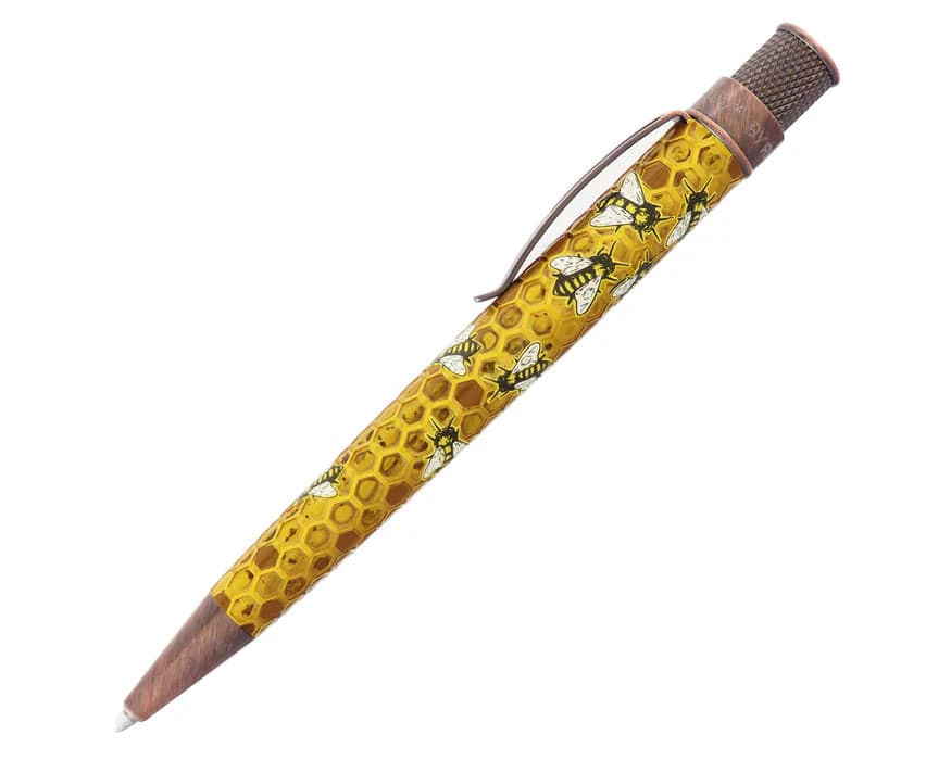 Retro 51 Tornado Rescue Buzz mechanical pencil with sleek design and metal clip, ideal for precise writing and drafting.