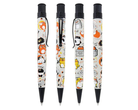 Retro 51 Tornado Rescue Cat Rescue Series 5 mechanical pencil with sleek design and detailed cat rescue artwork.