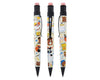 Retro 51 Tornado Rescue Dog Rescue Series 5 mechanical pencil with black grip and detailed rescue dog illustration.