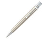 Retro 51 Lacqeur Color Series rollerball pen with black finish, featuring a sleek, modern design and metallic accents.