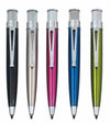 Retro 51 Lacqeur Color Series rollerball pen with black finish, sleek design, and metal clip for smooth writing and stylish look.