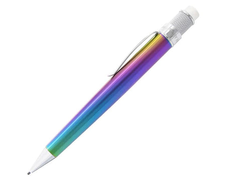 Retro 51 Tornado Vintage Metalsmith Chromatic 1.15 rollerball pen with sleek metallic finish and stylish design.