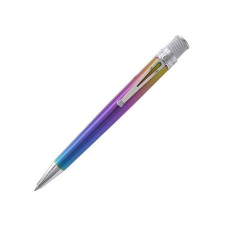 Retro 51 Tornado Vintage Metalsmith chromatic rollerball pen with metal body and stylish design.