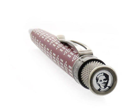 Retro 51 Tornado Vintage Metalsmith Tubman rollerball pen with metal body and classic design.