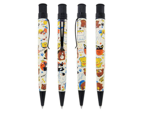Retro 51 Tornado Rescue Dog Rescue Series 5 rollerball pen with sleek design and black ink.