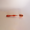 Rose gold Papier Plume wax melting spoon with a sleek, smooth handle for easy application and precise wax melting.