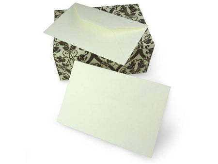 Rossi AD 1404 Charta Italica envelopes, 2.75 x 4 inches, cream-colored paper envelopes for mailing or invitations.