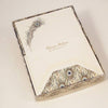 Rossi Peacock Classico Notecards featuring elegant peacock design on high-quality stationery for writing notes or letters