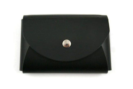 San Lorenzo small pink business card holder made from regenerated leather, designed for organizing and carrying cards.