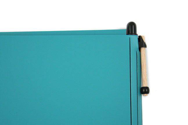 San Lorenzo large notebook with regenerated cognac leather cover, featuring a smooth, textured surface and a classic binding.