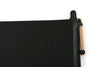 San Lorenzo large notebook with regenerated cognac leather cover, featuring a textured surface and gold-embossed logo.