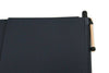 San Lorenzo medium notebook with regenerated leather cover in cognac color, featuring a sleek, textured design.
