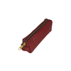 Large black leather pen case by San Lorenzo with sleek design, ideal for storing and protecting writing instruments.
