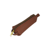 Large black San Lorenzo leather pen case with sleek design and secure closure, ideal for storing and protecting writing instruments.