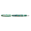 Esterbrook Estie fountain pen with silver fittings, featuring a sleek design and smooth ink flow for elegant writing.